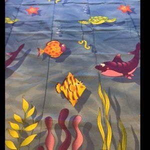 Kids Aquarium Shower Curtain